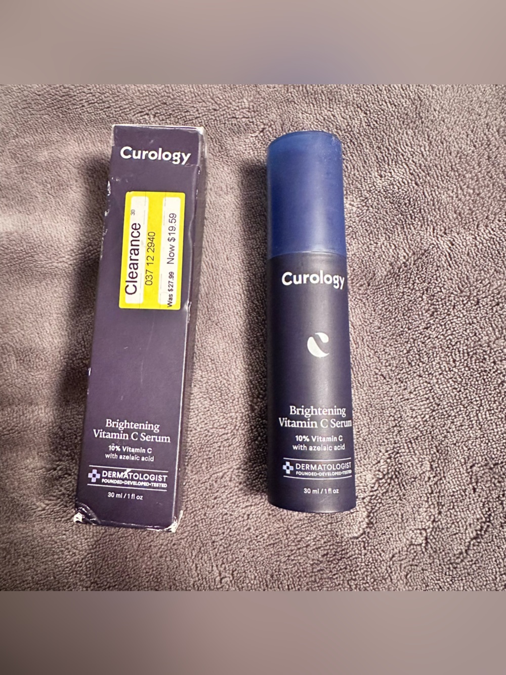 NWT Curology Brightening 10% Vitamin C Serum w/ Azelaic Acid
